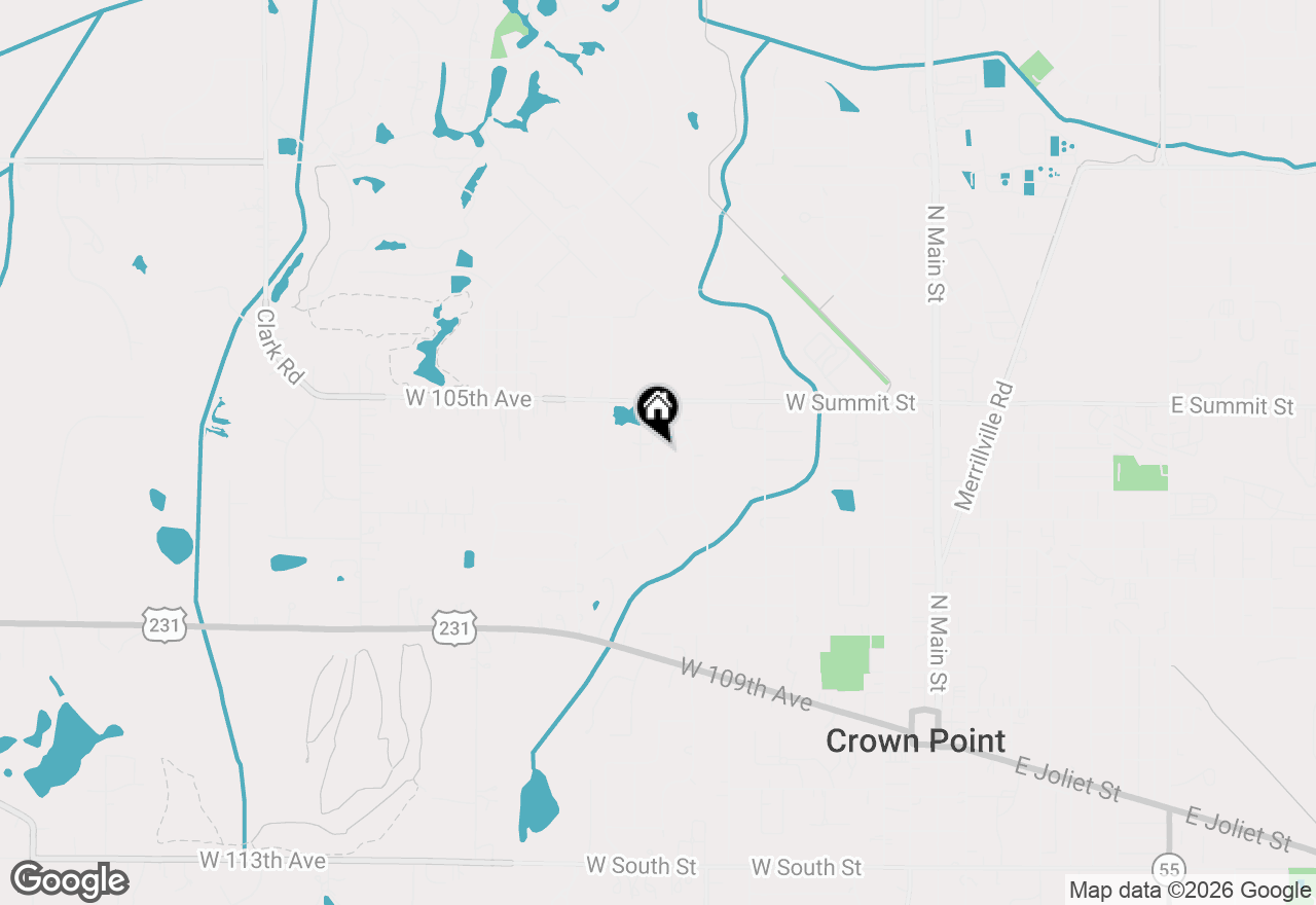 Map of 772 Kenmare Parkway, Crown Point, IN 46307