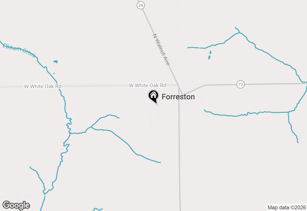 Map of 405 W Cherry Street, Forreston, IL 61030