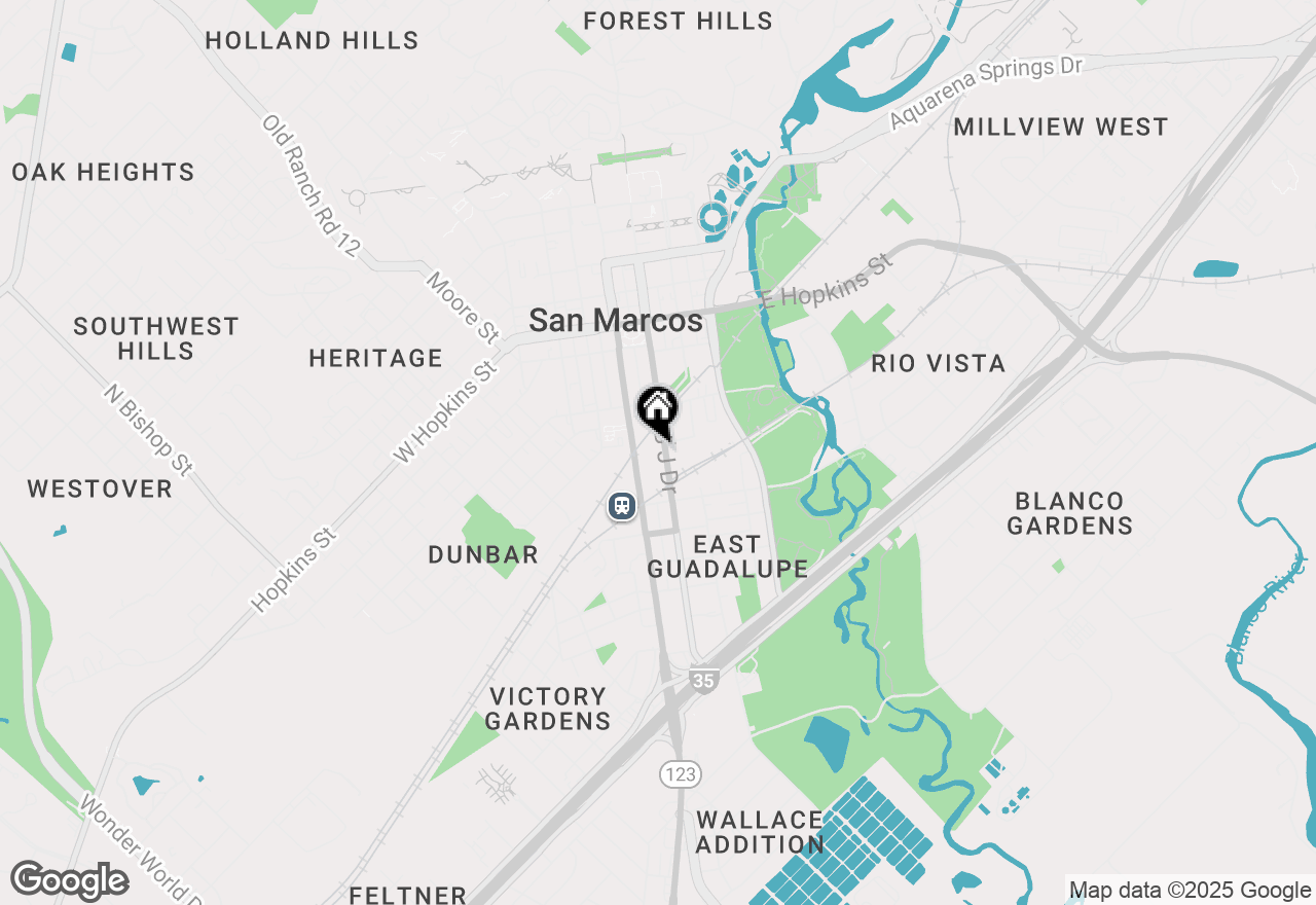 Map of 321 S Lbj Dr, San Marcos, TX 78666