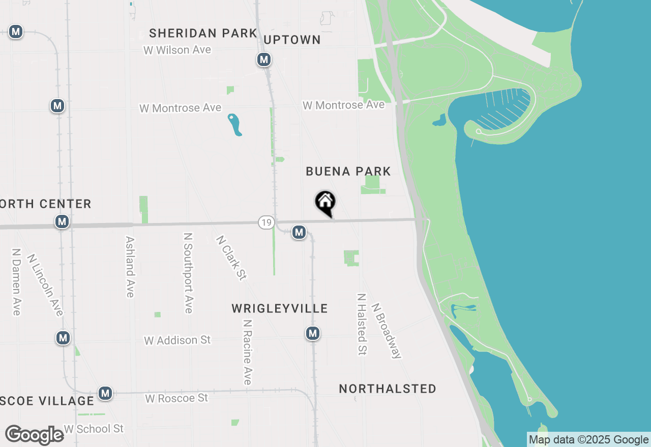 Map of 909 W Irving Park Road #STOREFRONT, Chicago, IL 60613