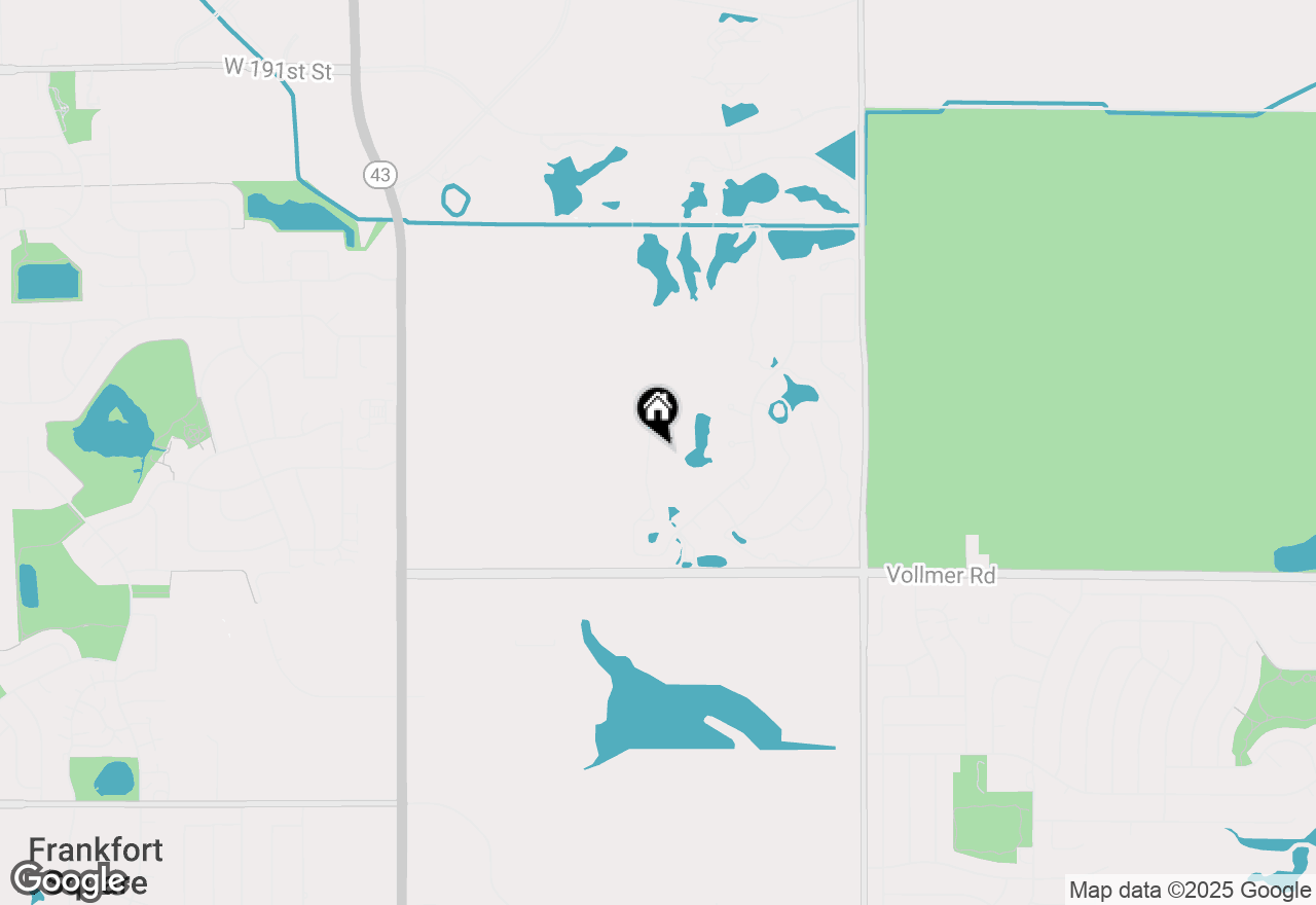 Map of 89 Iliad Drive, Tinley Park, IL 60477