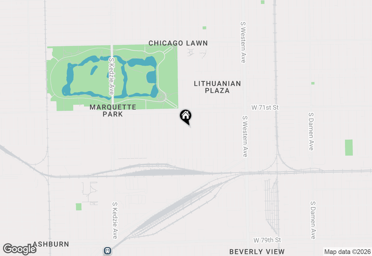 Map of 7206 S Fairfield Avenue, Chicago, IL 60629