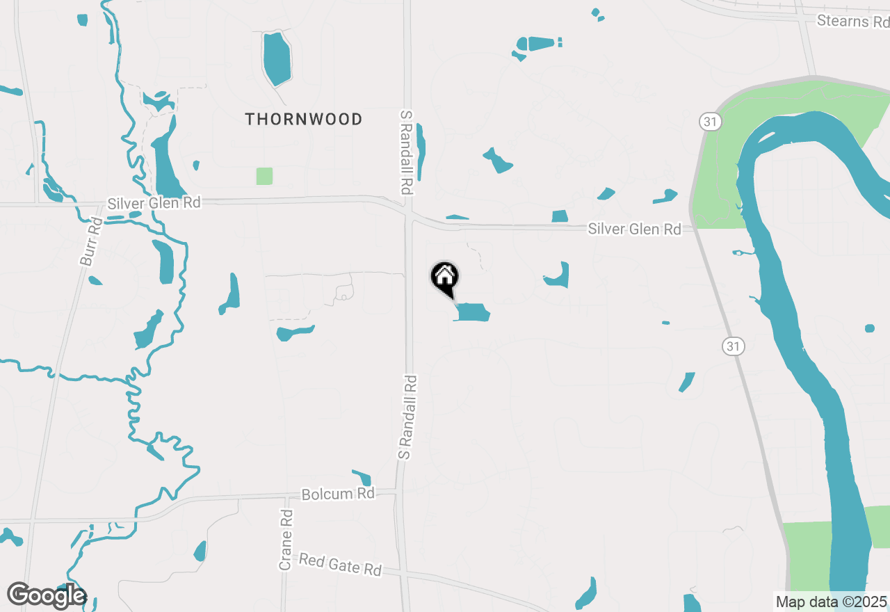 Map of 659 Glenwood Drive, South Elgin, IL 60177