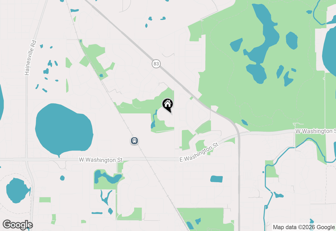 Map of 1074 Potomac Court, Grayslake, IL 60030