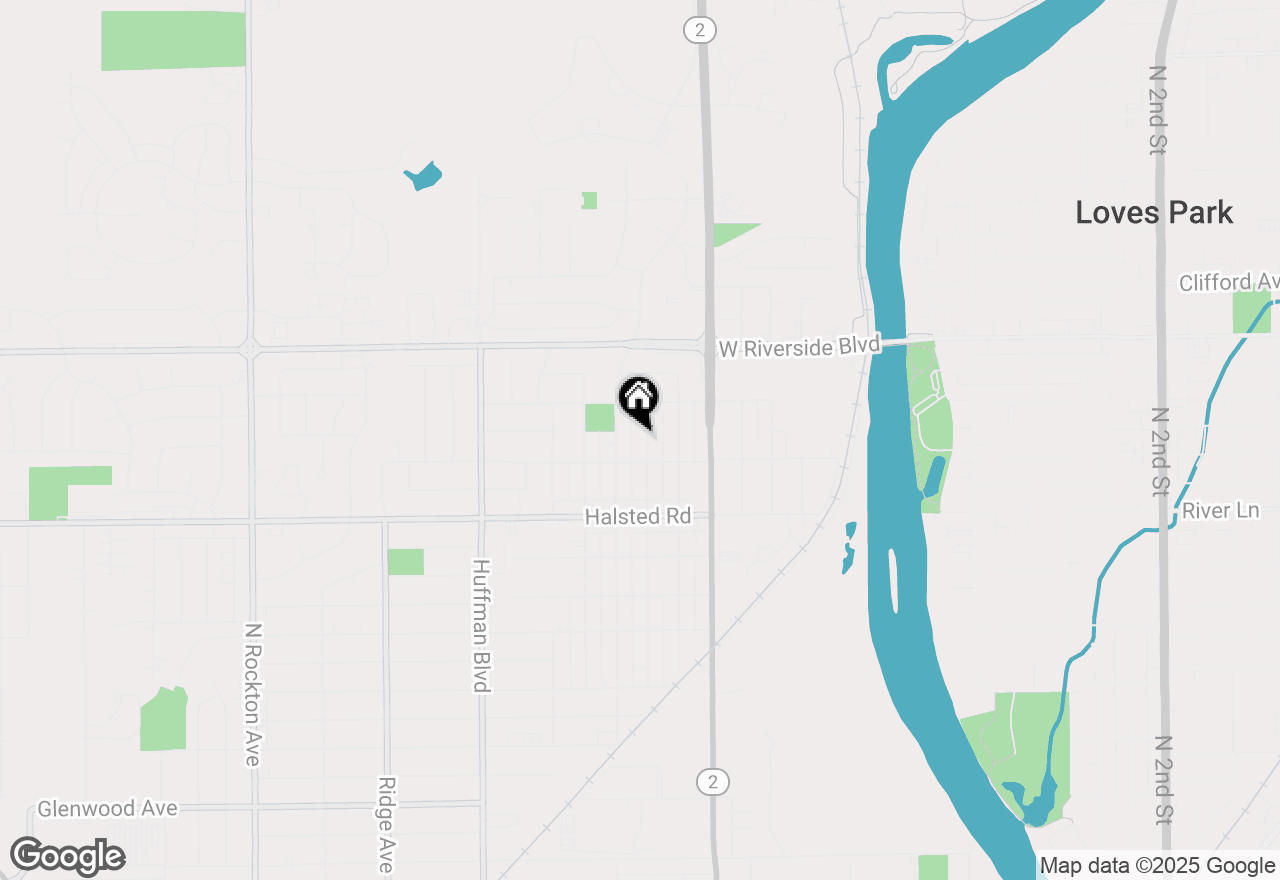 Map of 3520 Fremont Street, Rockford, IL 61103