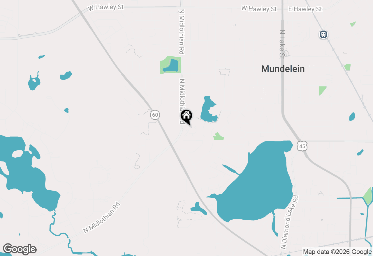 Map of 940 Beckett Crossing Drive, Mundelein, IL 60060