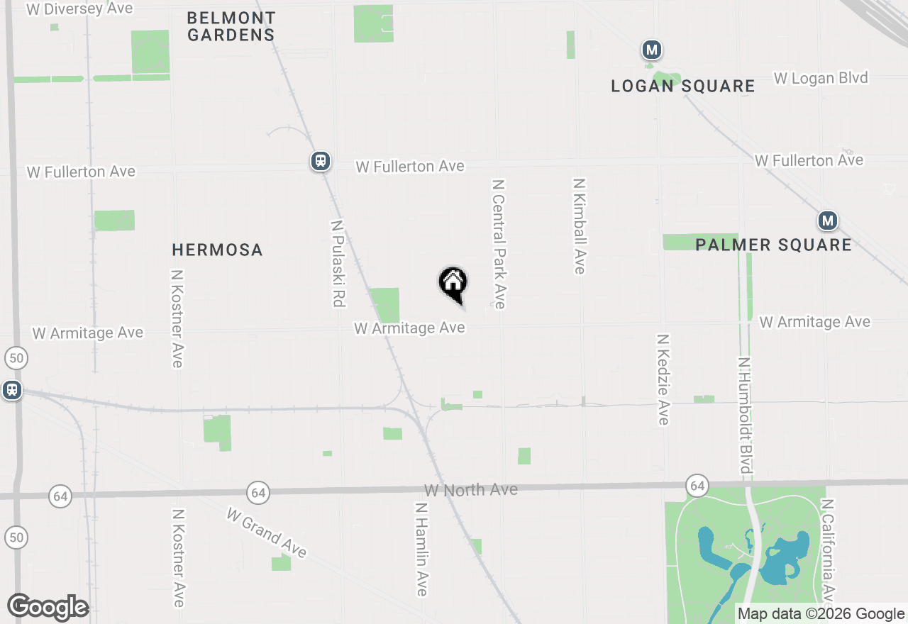 Map of 3709 W Mclean Avenue, Chicago, IL 60647