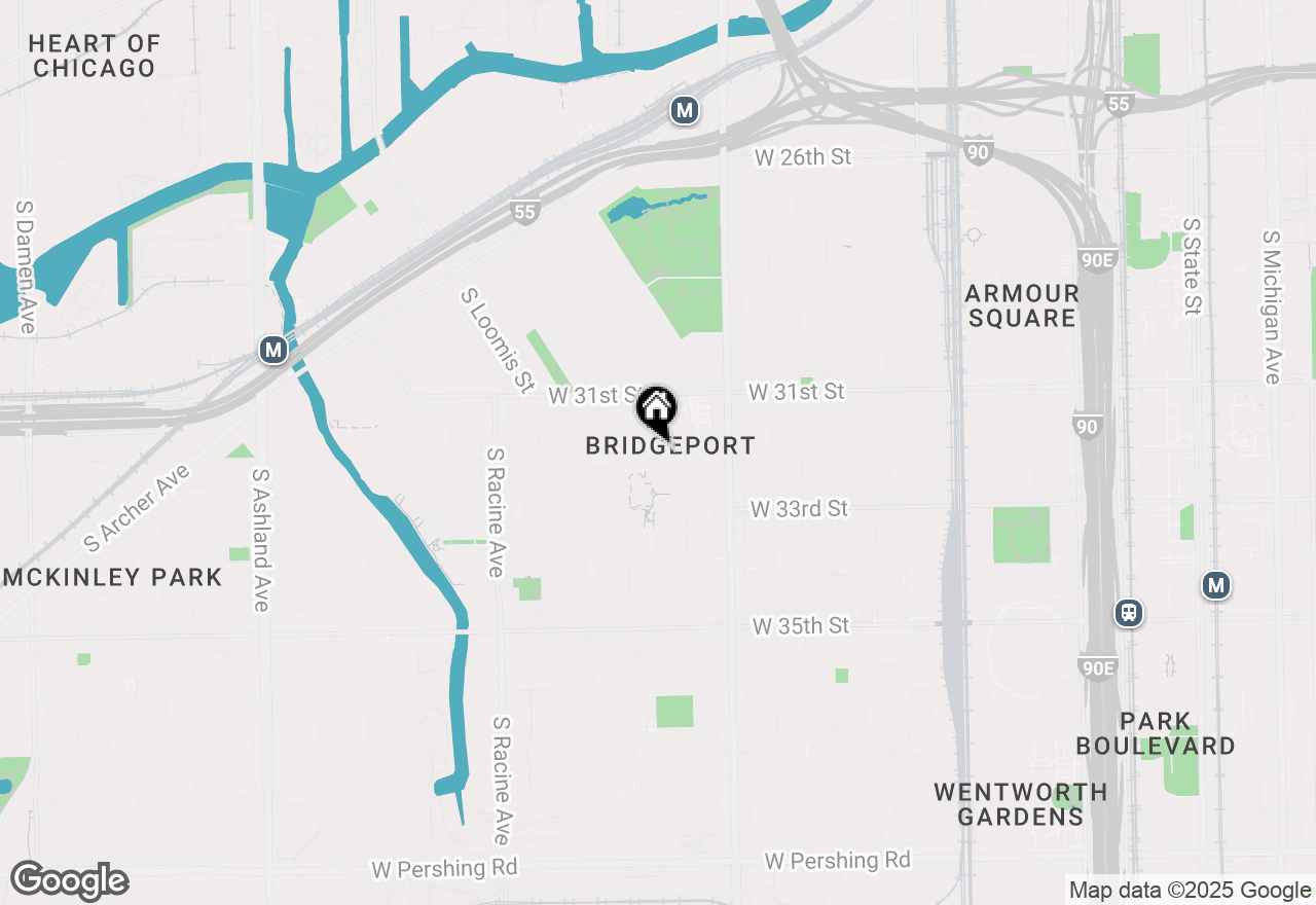 Map of 911 W 32nd Street, Chicago, IL 60608