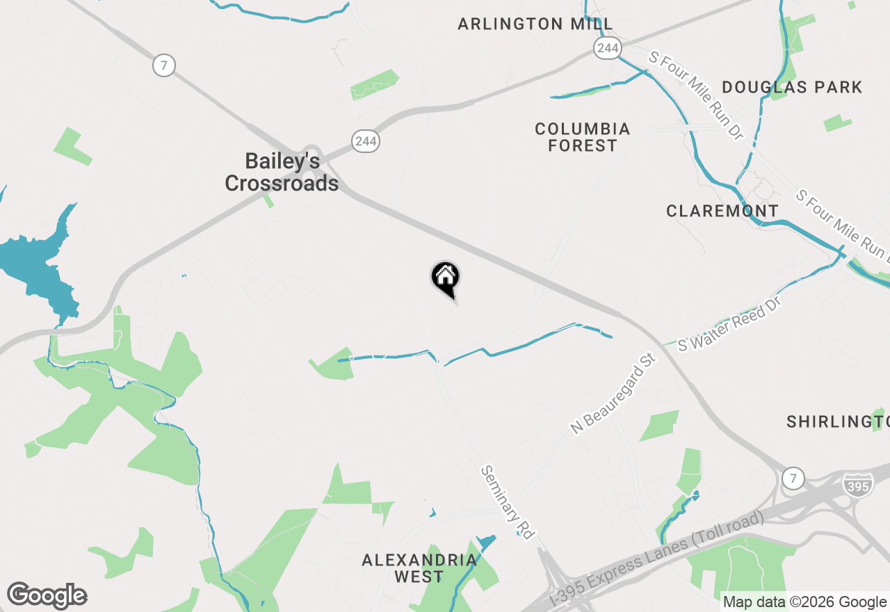 Map of 5565 Seminary Road #314, Falls Church, VA 22041