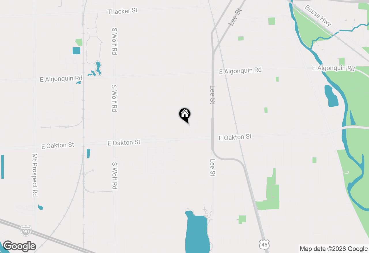 Map of 1030 Bogart Street, Des Plaines, IL 60018