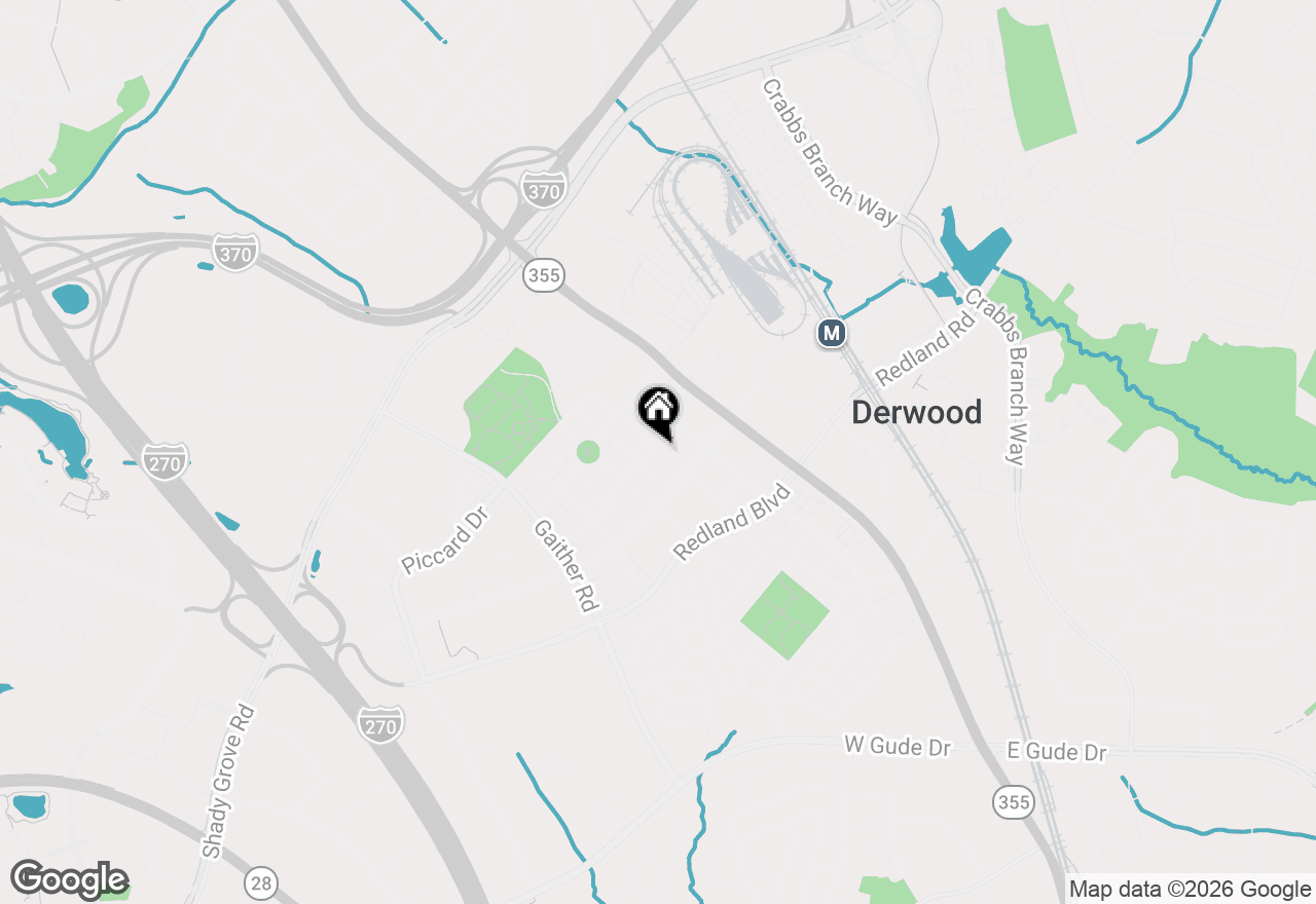 Map of 300 Garden View Square, Rockville, MD 20850