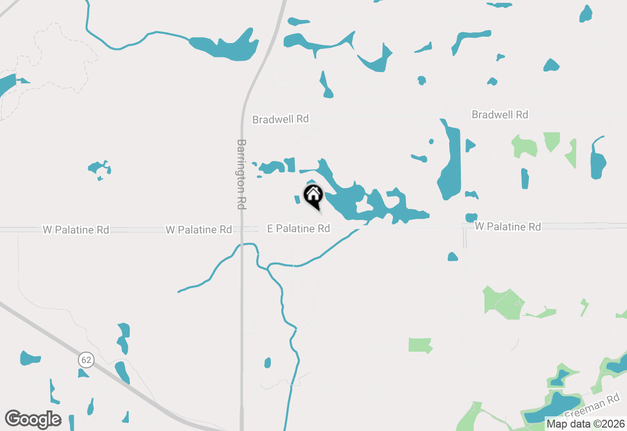 Map of 30 New Abbey Drive, Inverness, IL 60010