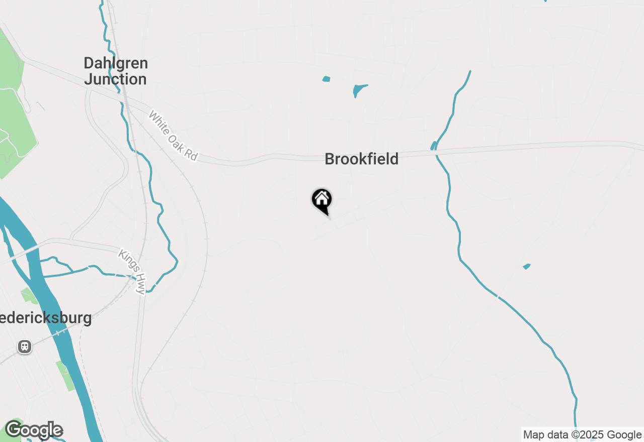Map of 1411 Meadow Drive, Fredericksburg, VA 22405
