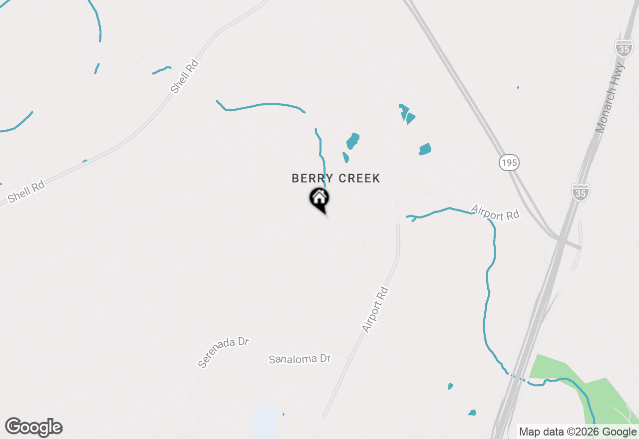 Map of 108 Berry Cv, Georgetown, TX 78628