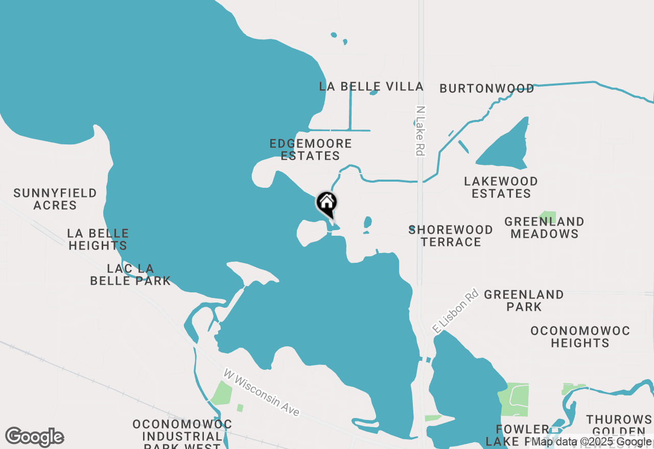 Map of N57W38416 Beggs Isle Dr, Oconomowoc, WI 53066