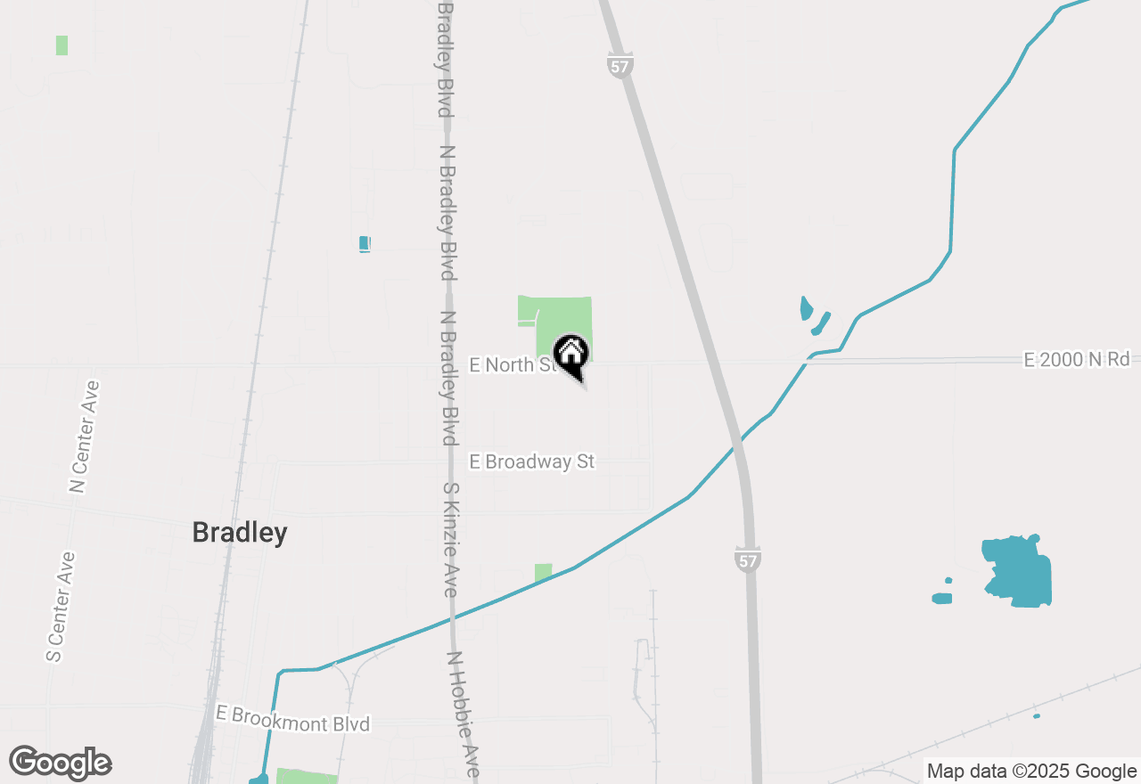 Map of 244 N Madison Avenue, Bradley, IL 60915