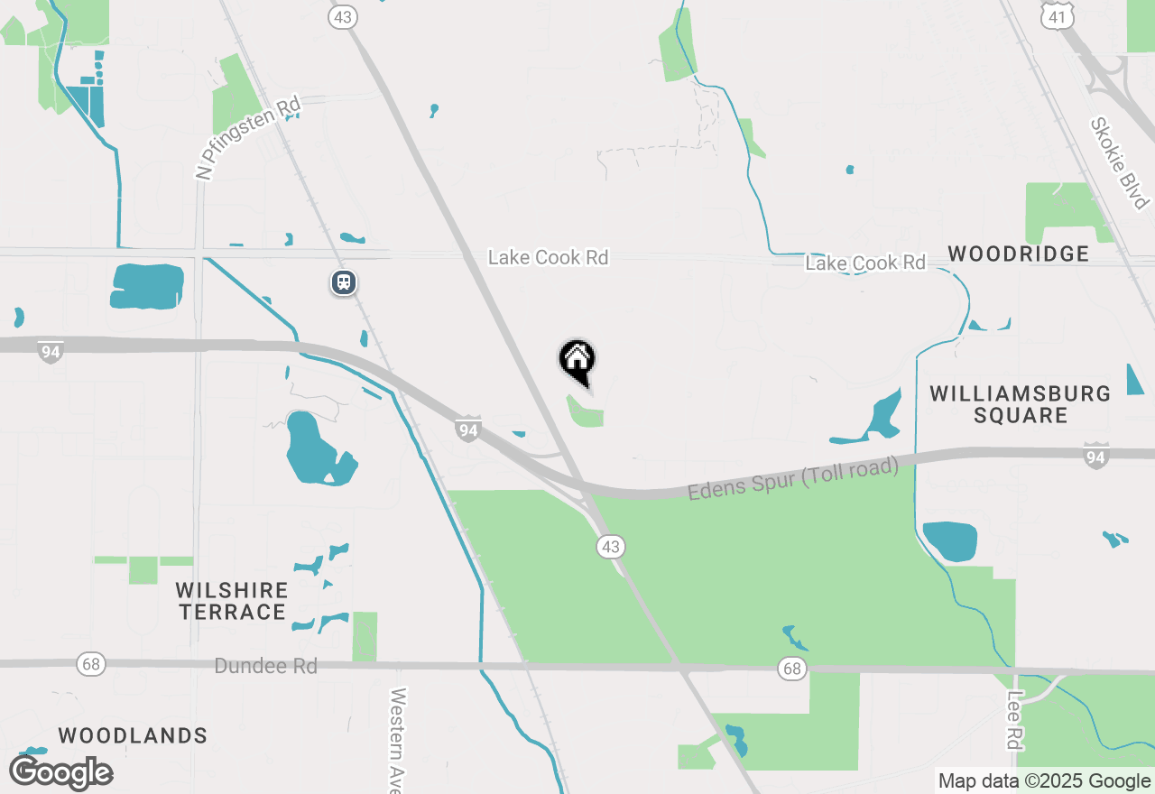 Map of 2065 Walnut Circle, Northbrook, IL 60062