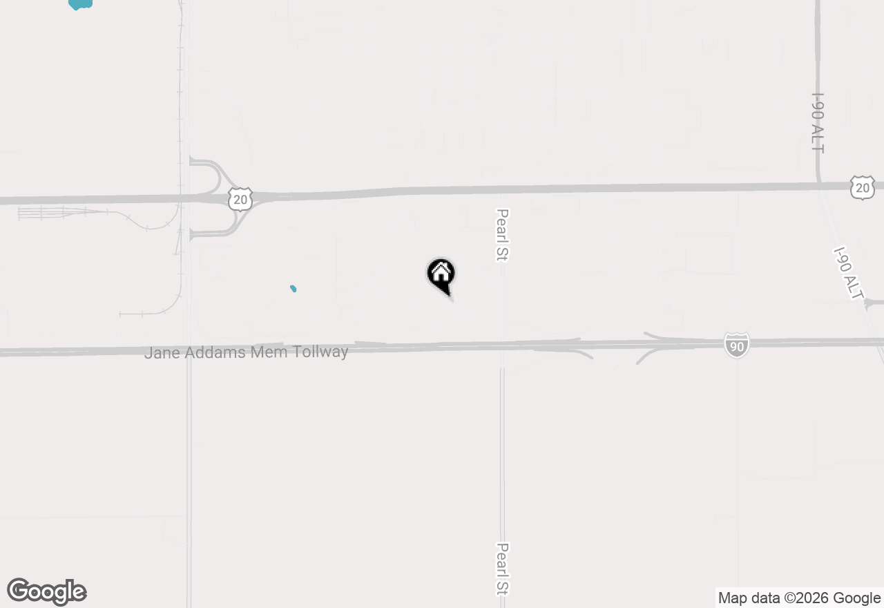 Map of 2231 Blossom Lane, Belvidere, IL 61008