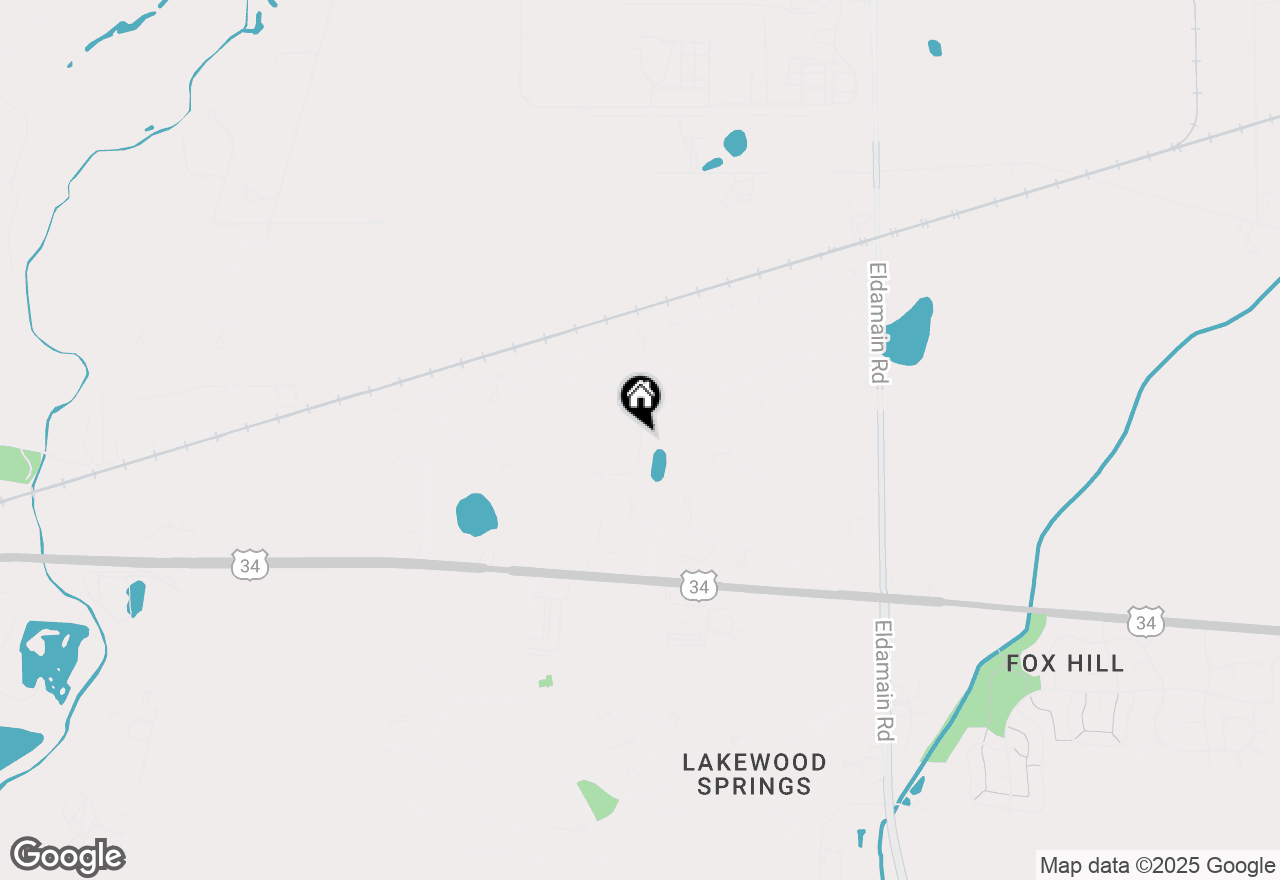 Map of 416 Hubbard Circle, Plano, IL 60545