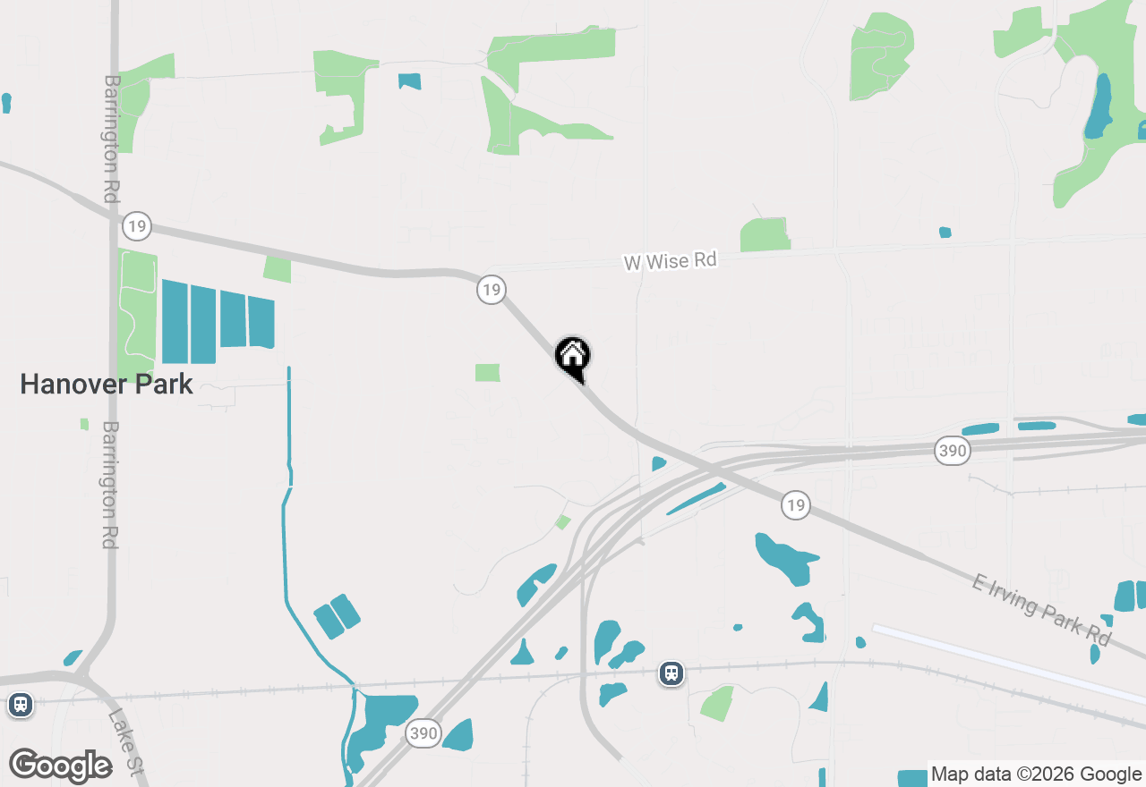 Map of 1460 Fairlane Drive #229, Schaumburg, IL 60193