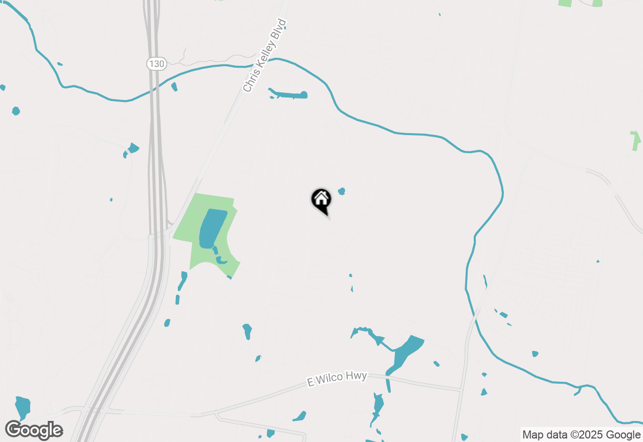 Map of 219 Frio River Trl, Hutto, TX 78634