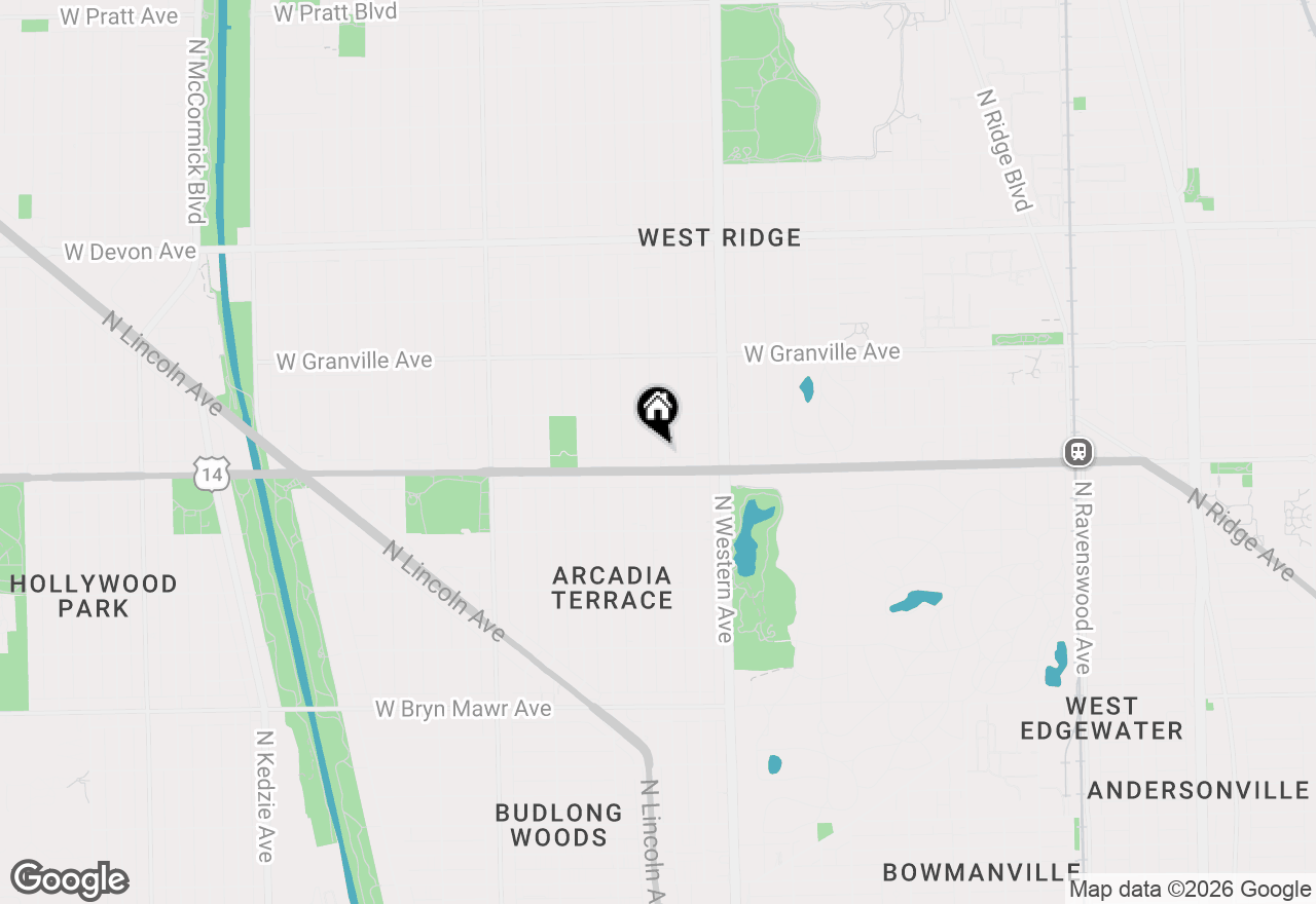 Map of 6018 N Campbell Avenue, Chicago, IL 60659