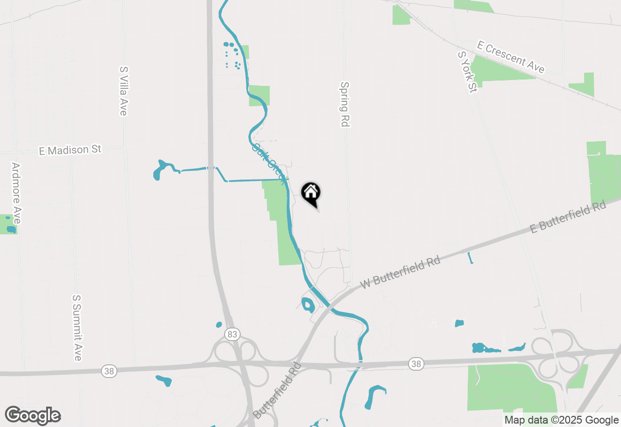 Map of 919 S Hawthorne Avenue, Elmhurst, IL 60126