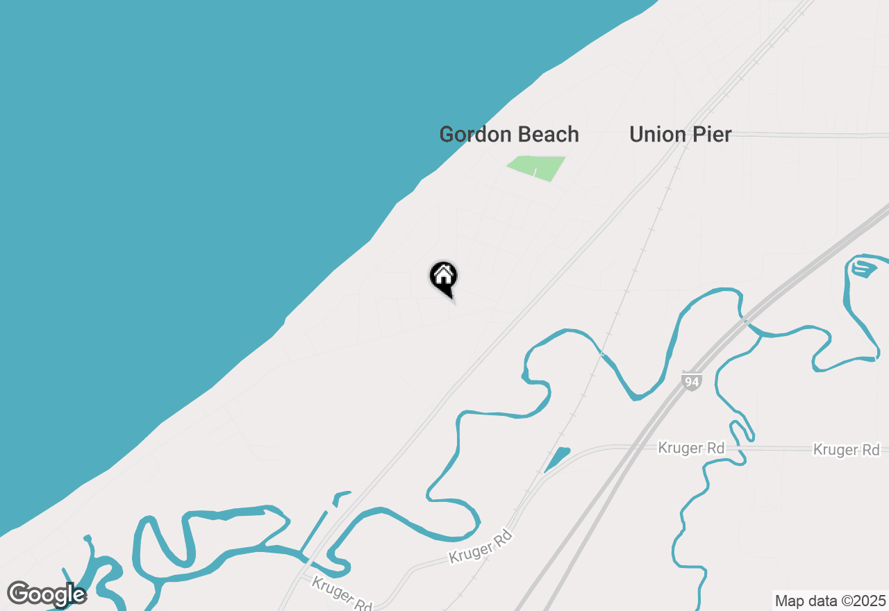 Map of 10510 Kissman Drive, Union Pier, MI 49129