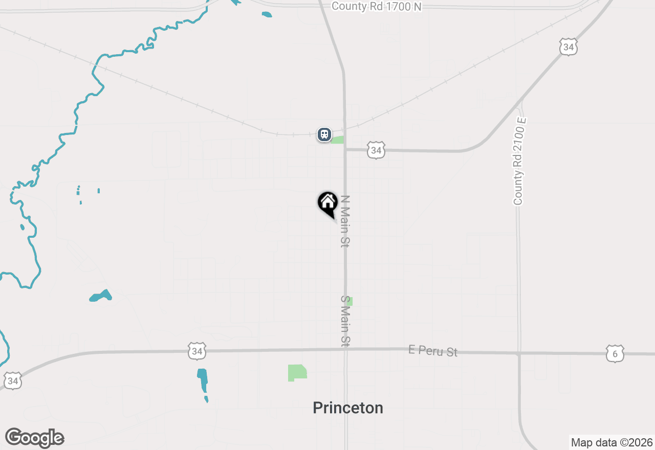 Map of 426 N Pleasant Street, Princeton, IL 61356