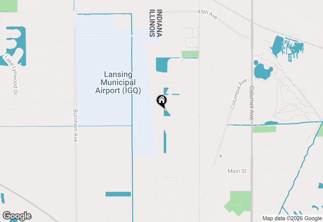 Map of 10057 New Devon Street, Munster, IN 46321