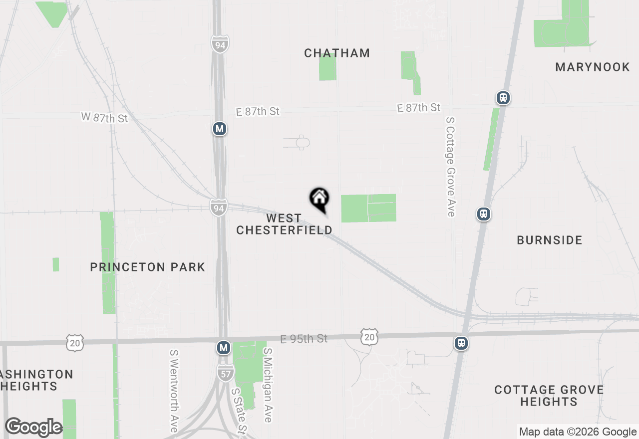 Map of 336 E 91st Street, Chicago, IL 60619