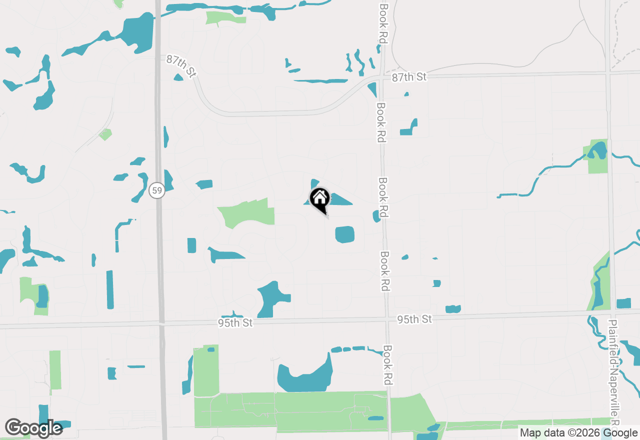 Map of 10S450 Windjammer Lane, Naperville, IL 60564