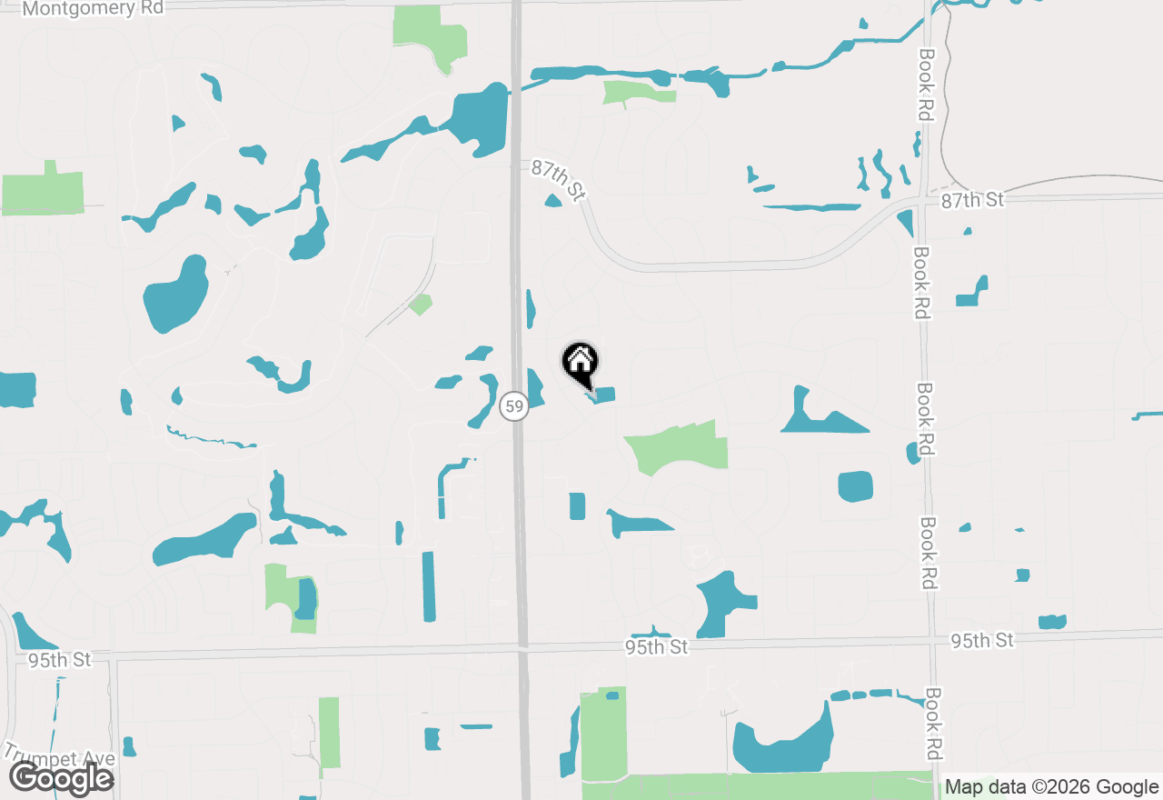 Map of 2916 Sheehan Drive #1, Naperville, IL 60564