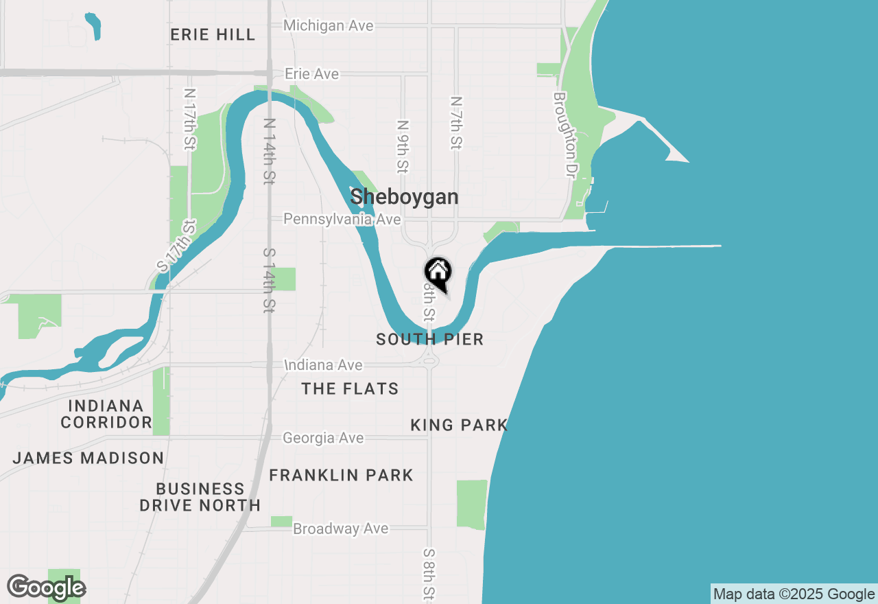 Map of 809 S 8th St, Sheboygan, WI 53081