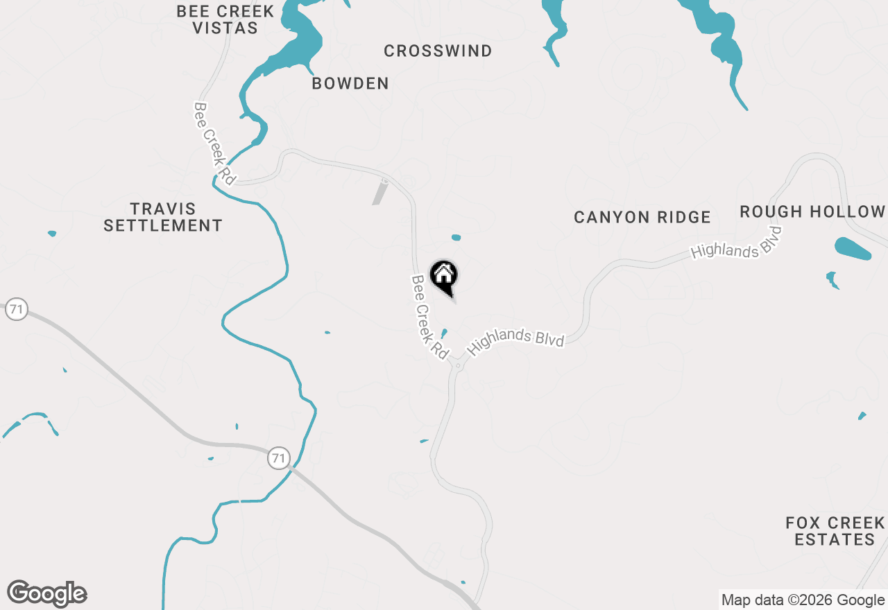 Map of 207 Sumalt Gap Way, Austin, TX 78738
