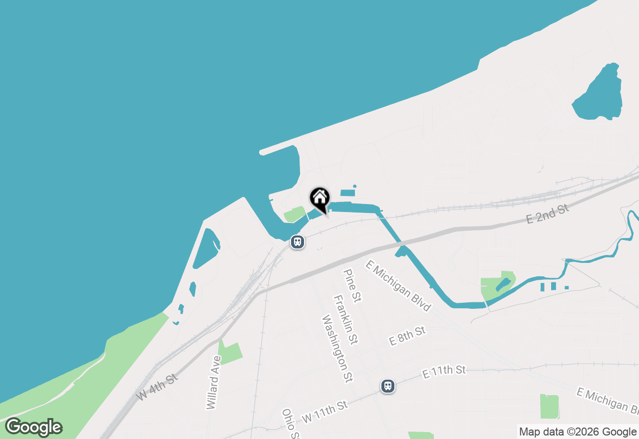 Map of 2 Marine Drive #2, Michigan City, IN 46360