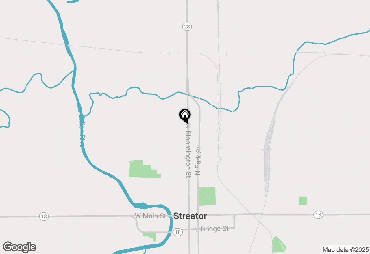 Map of 1008 N Bloomington Street, Streator, IL 61364