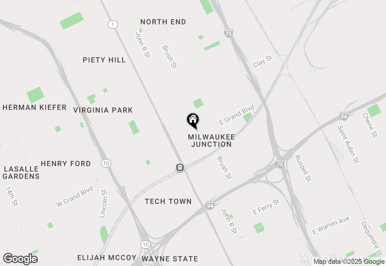 Map of 3020 E Grand Boulevard, Detroit, MI 48202