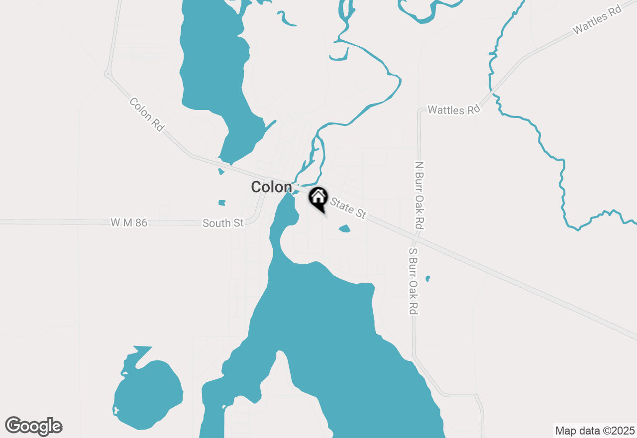 Map of 150 Palmer Avenue, Colon, MI 49040