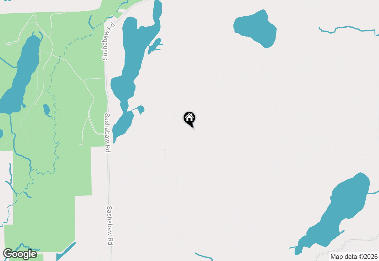 Map of 9100 Pine Knob Road, Clarkston, MI 48348
