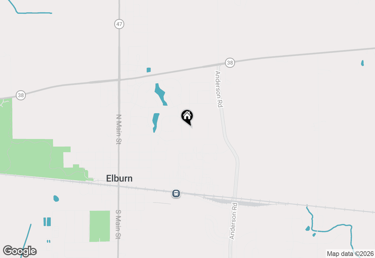 Map of 620 Ridge Drive, Elburn, IL 60119