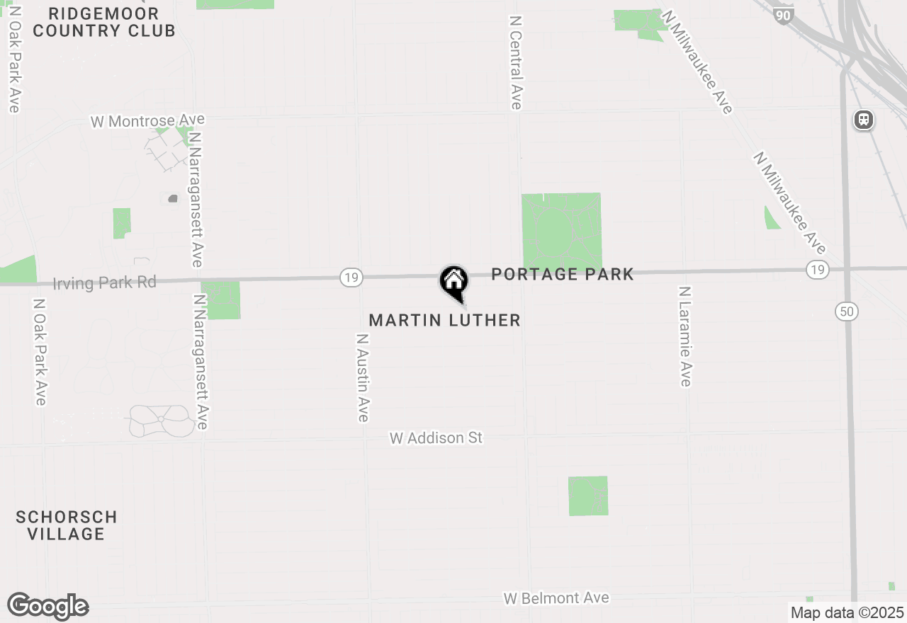 Map of 5742 W Byron Street, Chicago, IL 60634