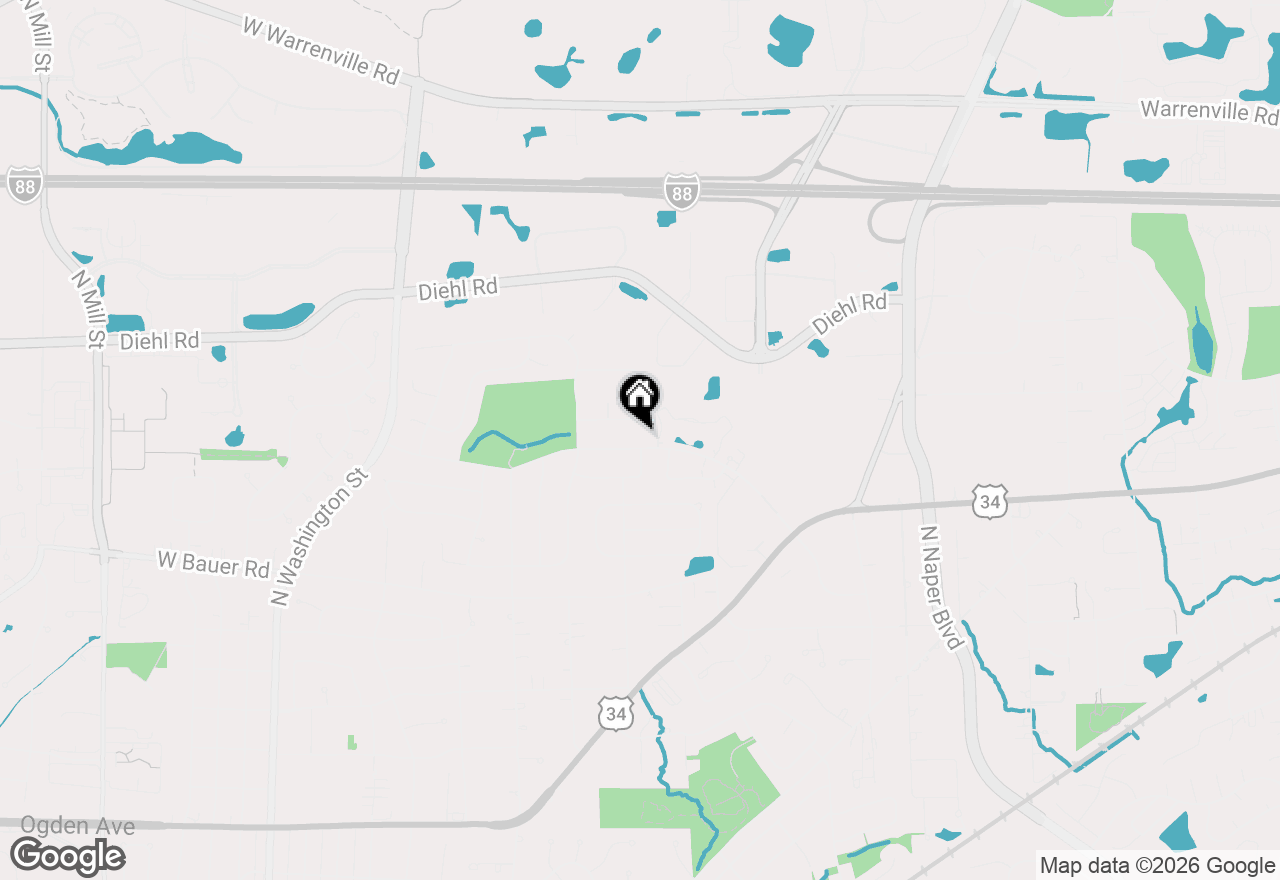Map of 1013 Iroquois Avenue, Naperville, IL 60563