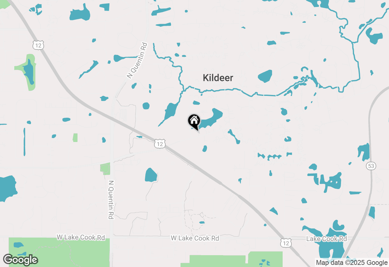 Map of 20753 N Buffalo Run, Kildeer, IL 60047