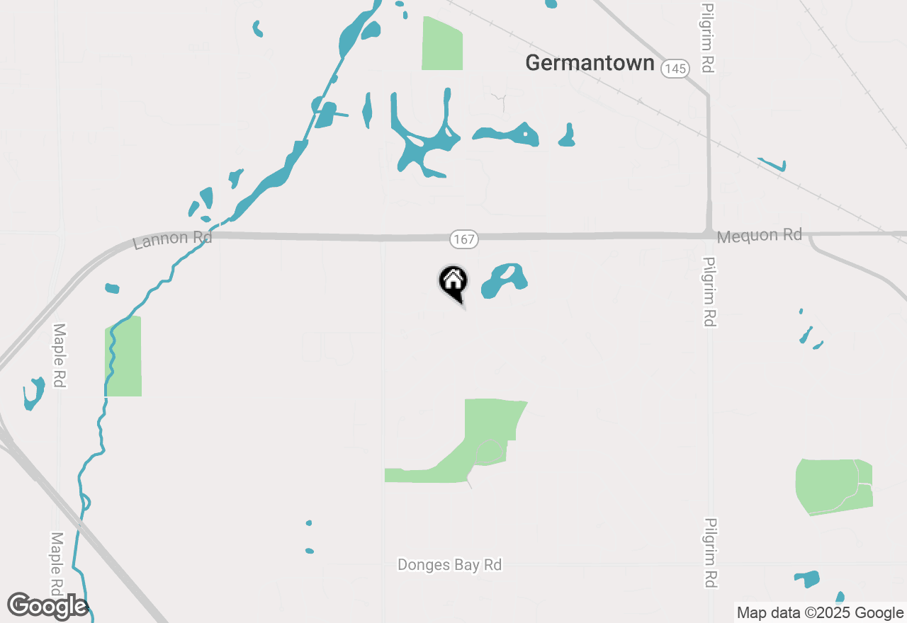 Map of N110W16867 Ashbury Cir #3, Germantown, WI 53022