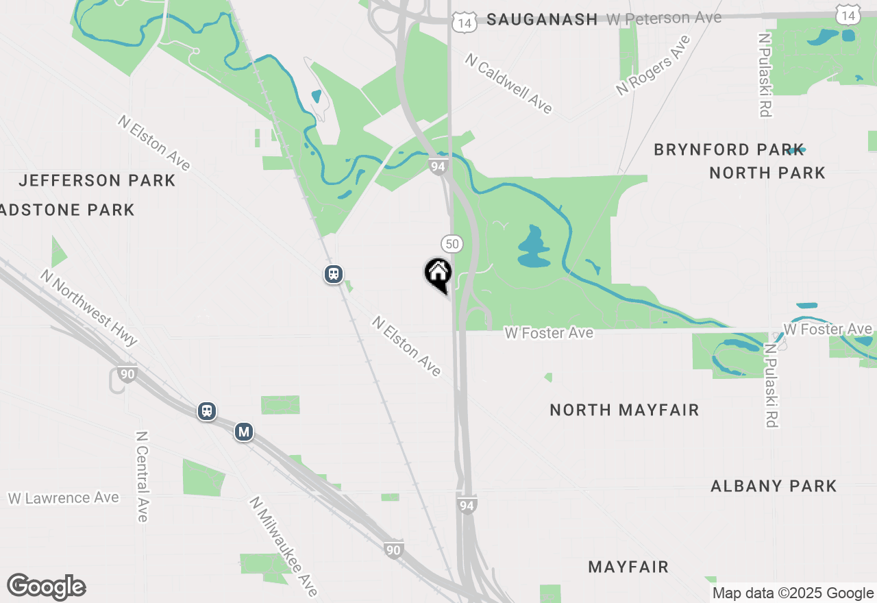 Map of 5251 N La Crosse Avenue, Chicago, IL 60630