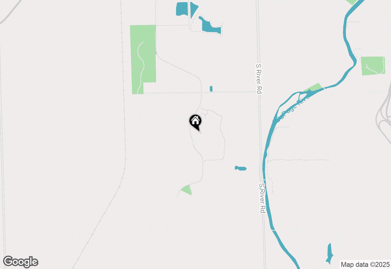 Map of 1007 Butterfield Circle W, Shorewood, IL 60404