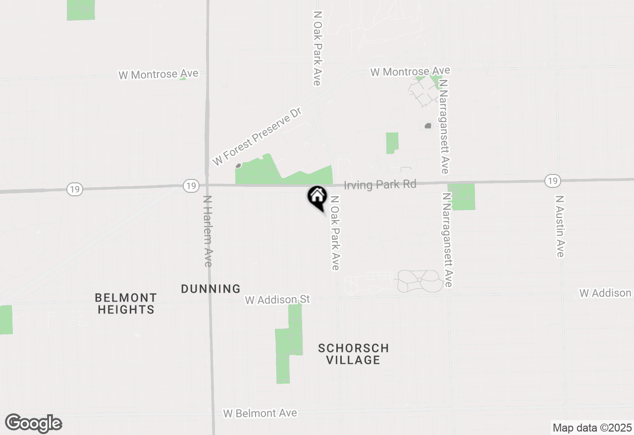 Map of 3854 N Newcastle Avenue, Chicago, IL 60634