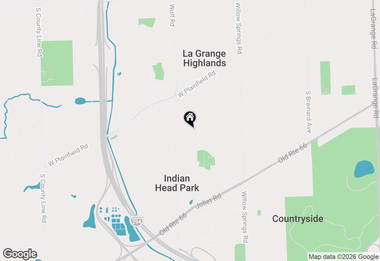 Map of 11123 Edgebrook Lane, Indian Head Park, IL 60525