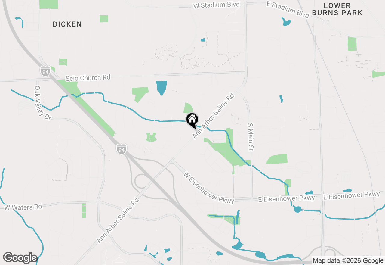 Map of 1850 Northbrook Drive, Ann Arbor, MI 48103